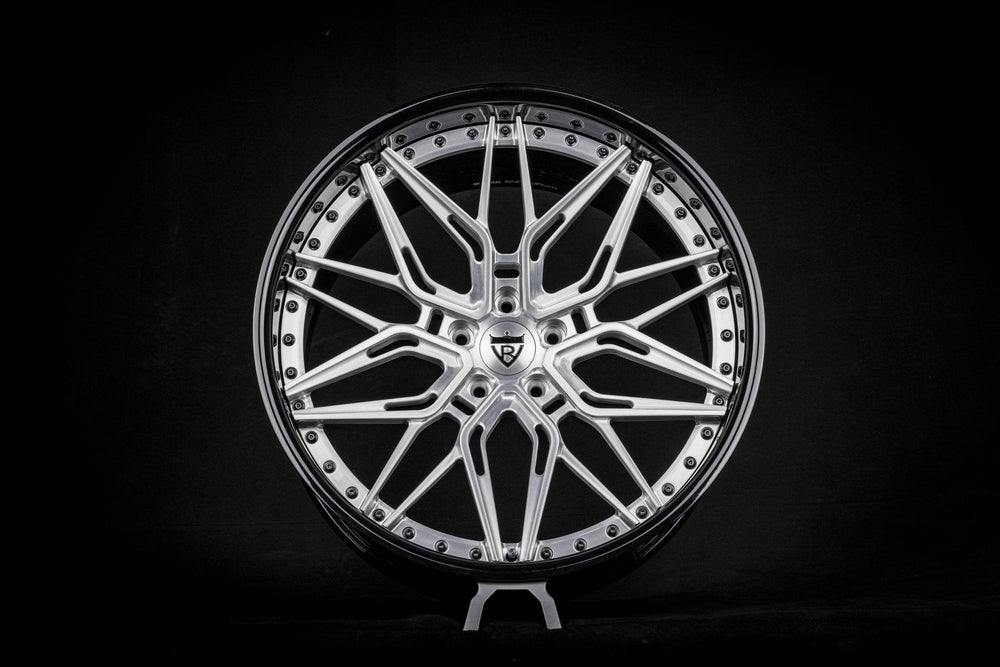 Side profile of RV-T081 22-inch deep dish wheels for 1980 Buick Regal