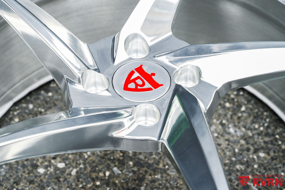 5 spoke wheels for Mustang forged aluminum RVRN design