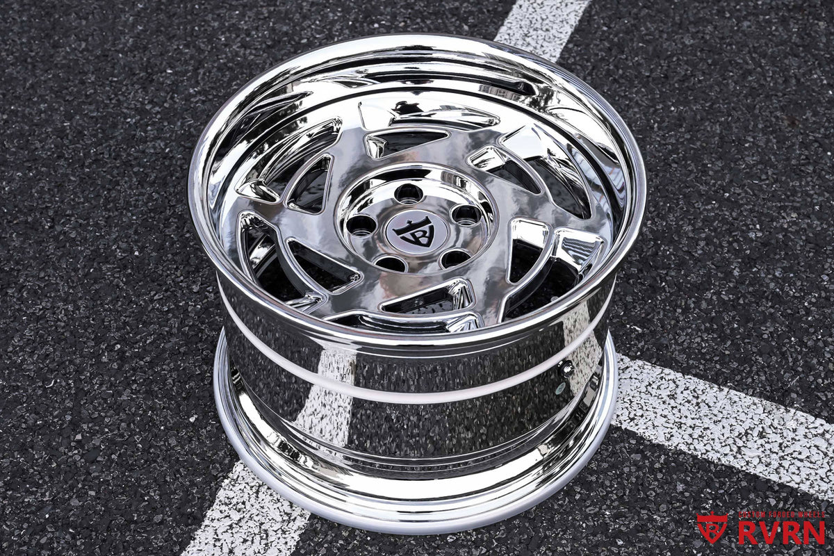 1990 Corvette C4 ZR1 Chrome Wheels: RV-DR155