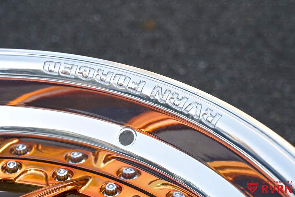 Corvette ZR1 wide rear 18x12 +39mm deep dish wheels brushed aluminum lip aggressive stance