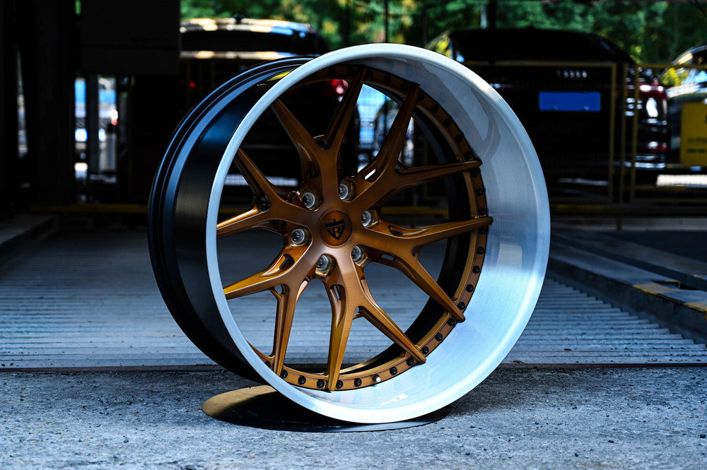 1996 Chevrolet Tahoe on RVRN RV-DR08D forged wheels in Semi Matte Black Barrel with Brushed Bronze Spoke (photo 08)