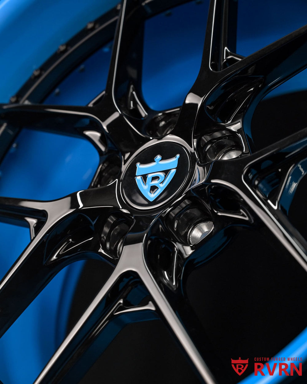 RVRN Wheels RV-DS016 custom forged wheels designed for 1998 Corvette Widebody with performance inspired deep dish styling