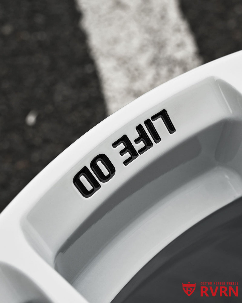 RV-MR01 spoke design detail Lexus GS300 concave forged wheels lightweight performance wheel design