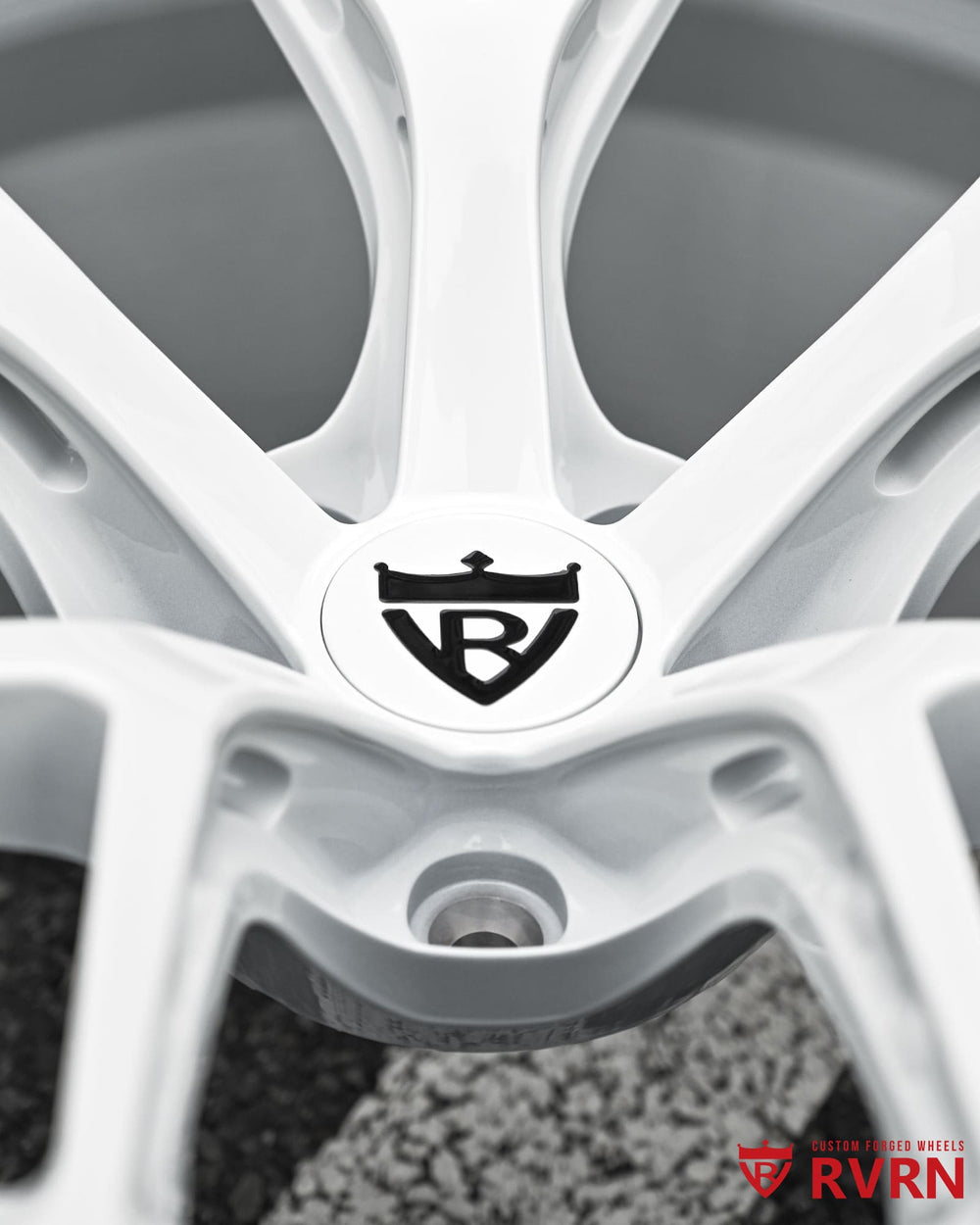 Lexus GS300 wide stance concave wheels staggered 18x9.5 18x11.5 ivory white RV-MR01 aggressive fitment