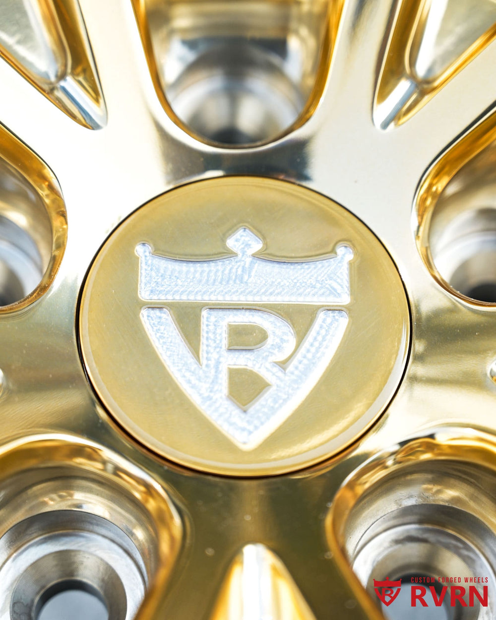 Widebody flush fitment of 18x10.5 front RV-DP03 forged wheels on 2003 Corvette C5 Z06.