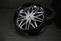 Gloss black barrel with polished face on Bentley GT RV-T081