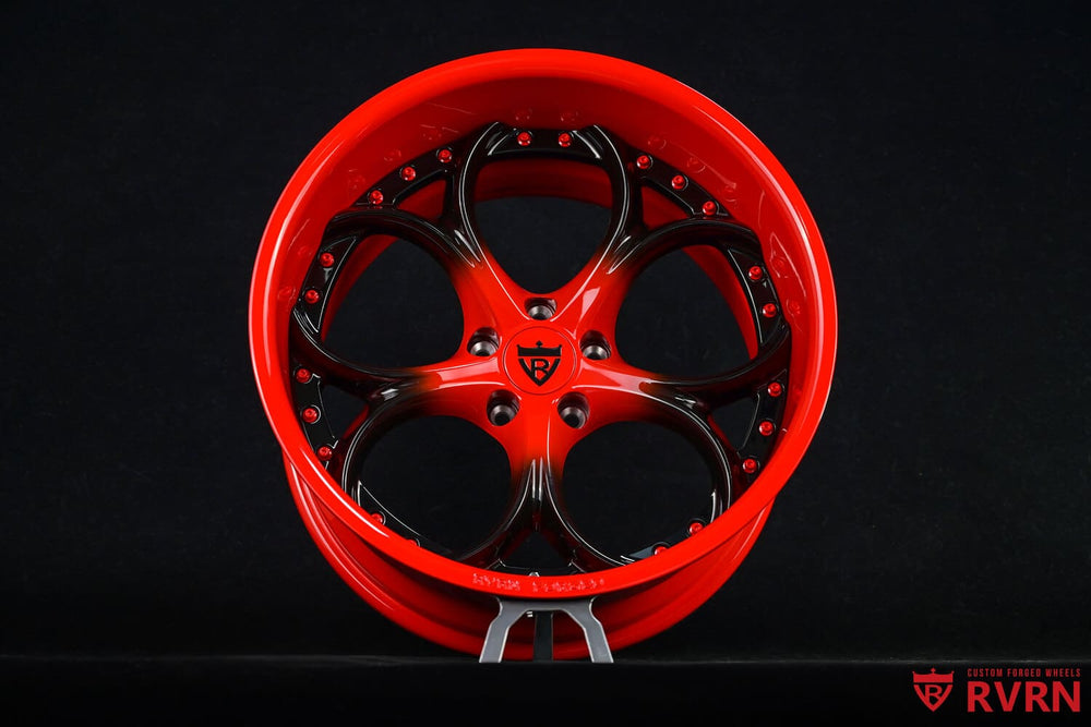 Nissan 350z 18 inch wheels widebody custom forged rims