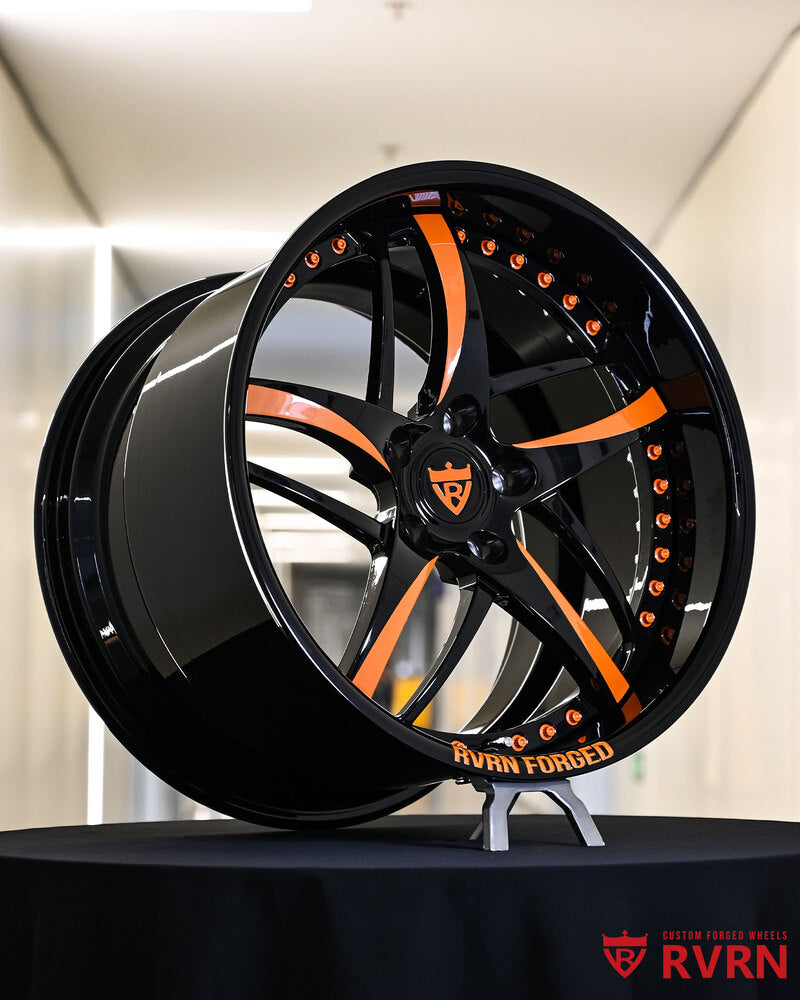 Corvette C6 Z06 deep concave forged wheels setup by RVRN