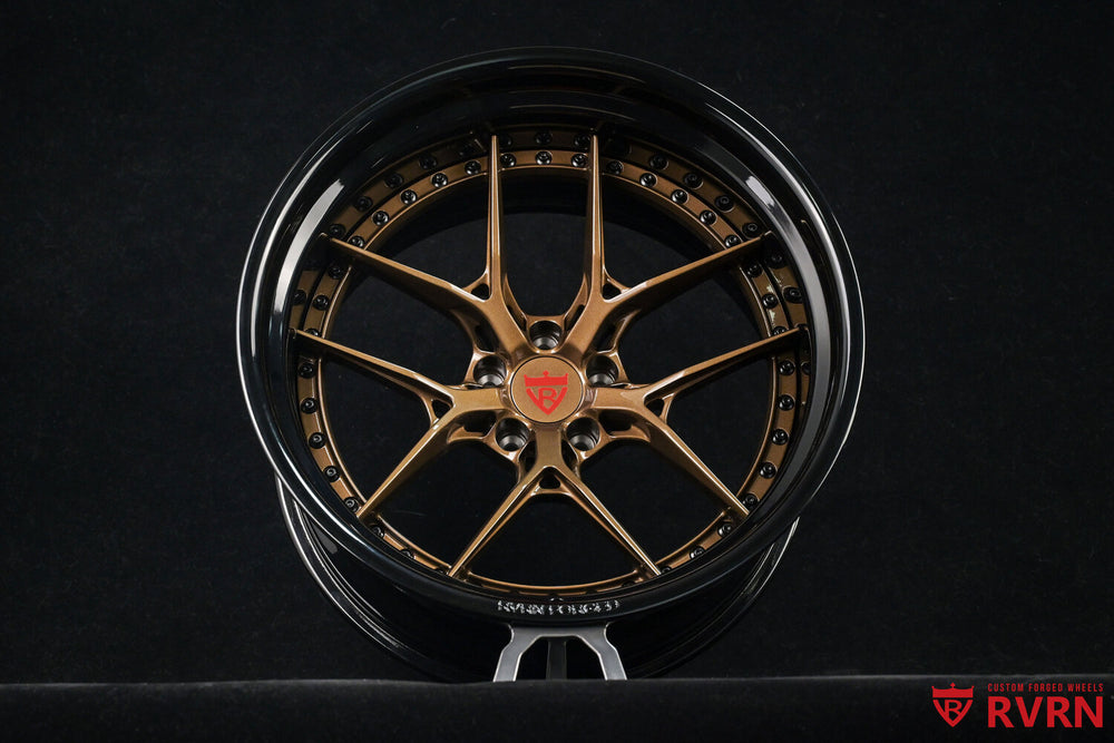 RV-DR08D forged wheels for 2007 Ford Mustang GT widebody
