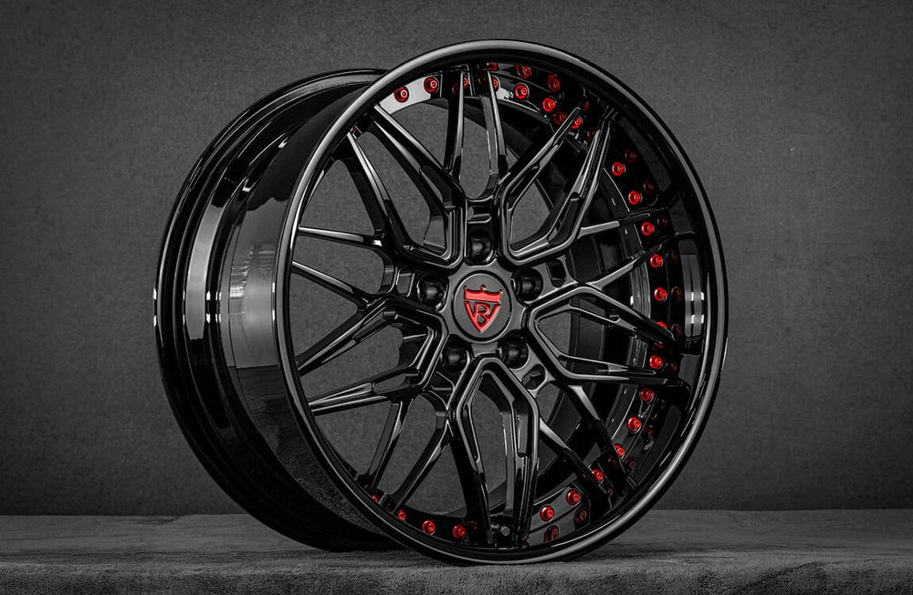 Custom 19x10 rear forged wheel for 2008 BMW 335xi deep dish