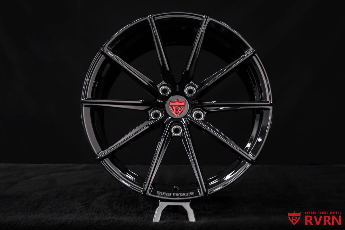 2008 Chevrolet Corvette C6 Z06 Gloss Black Wheels: RV-MJ02