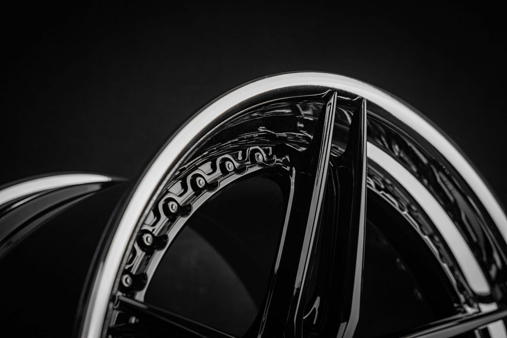 RVRN Wheels RV-DP03 series 5-spoke design on a 2008 Porsche 911 Turbo