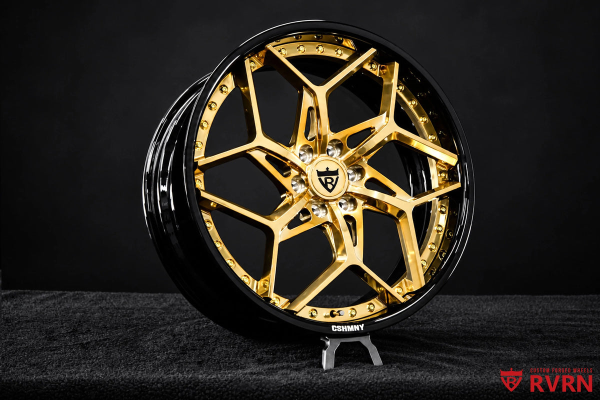 2008 Cadillac STS Rear Wheel Drive Y Spoke Forged Wheels: RV-DV03