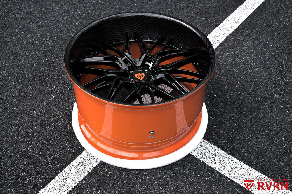 2011 Bentley Continental GT wheels RV-T081 2-piece forged wheels 22x10.5 front deep dish custom fitment by RVRN Wheel