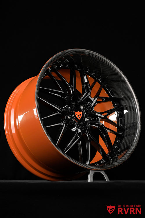 Bentley Continental forged wheels 22x10.5 +18MM and 22x13 +15MM custom made by RVRN Wheels