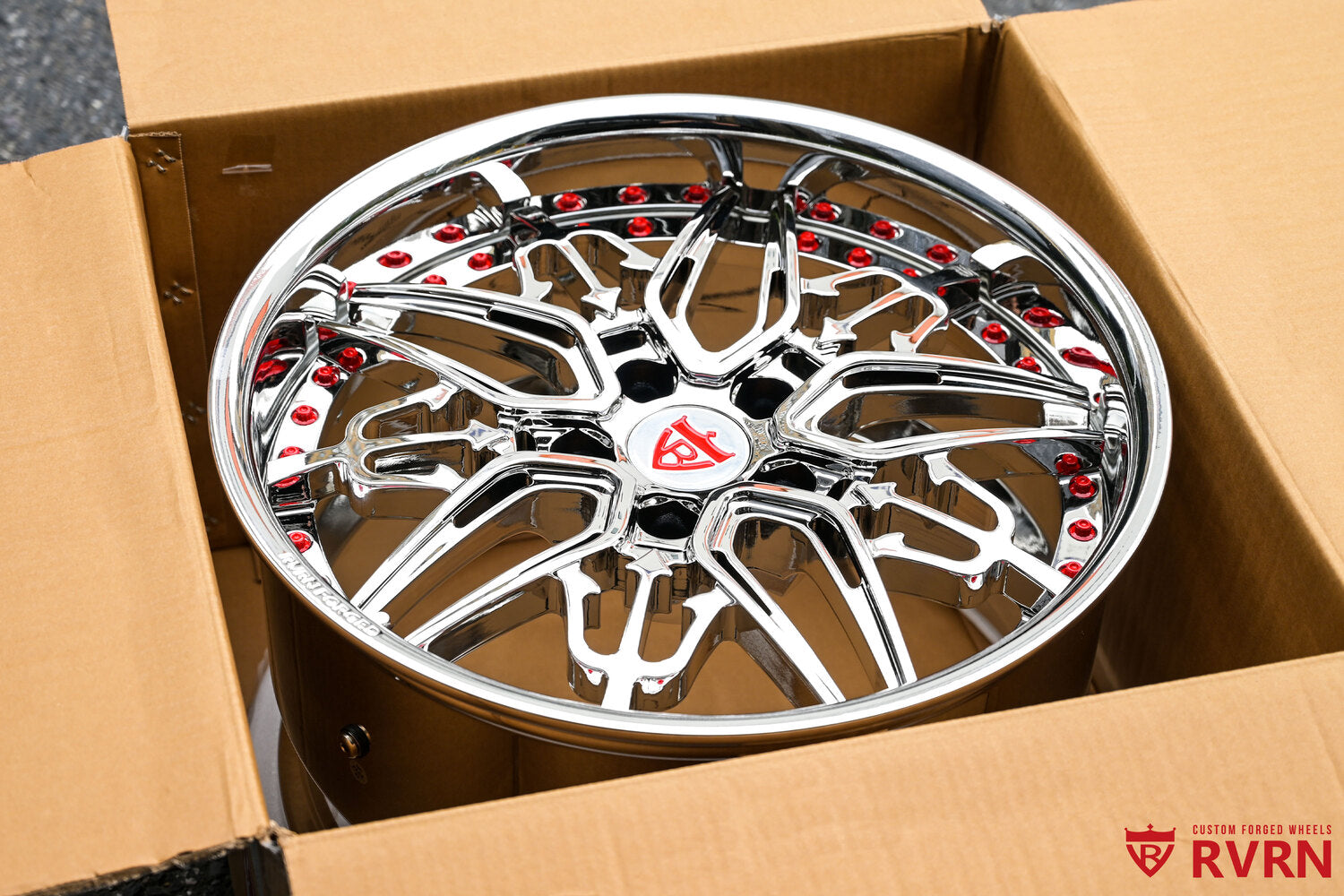 C6 Corvette chrome wheels RM-01 by RVRN Wheels