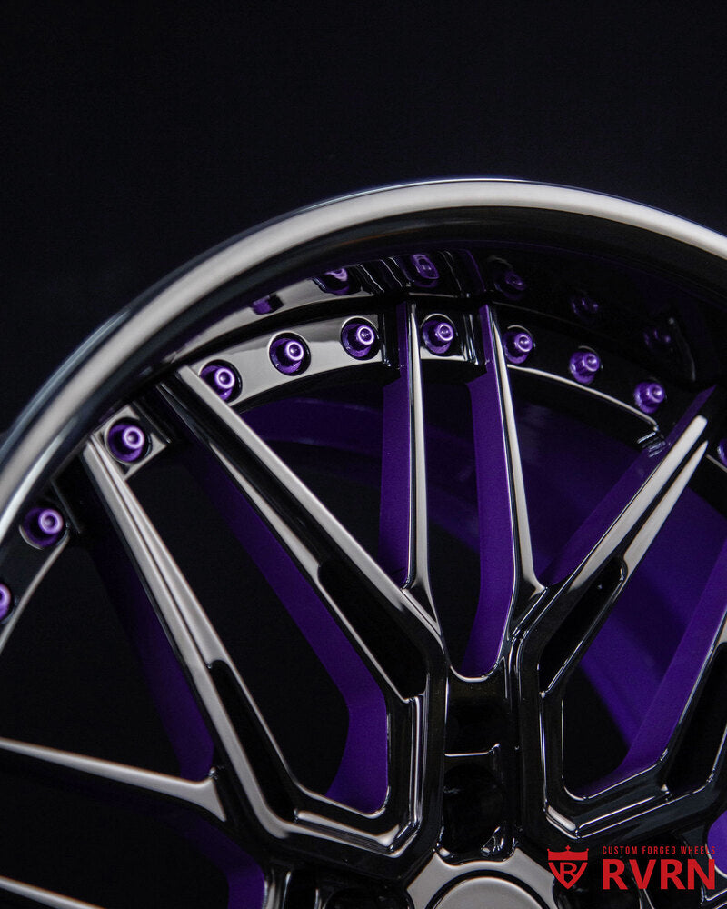 Performance styling with RVRN forged wheels for muscle cars