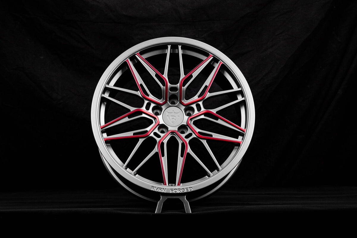 2012 AUdi Q5 Sport Custom Matte Gunmetal Forged Wheels: RV-MS808