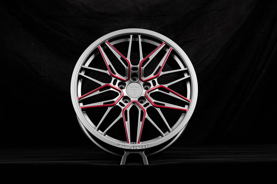 2012 AUdi Q5 Sport Custom Matte Gunmetal Forged Wheels: RV-MS808