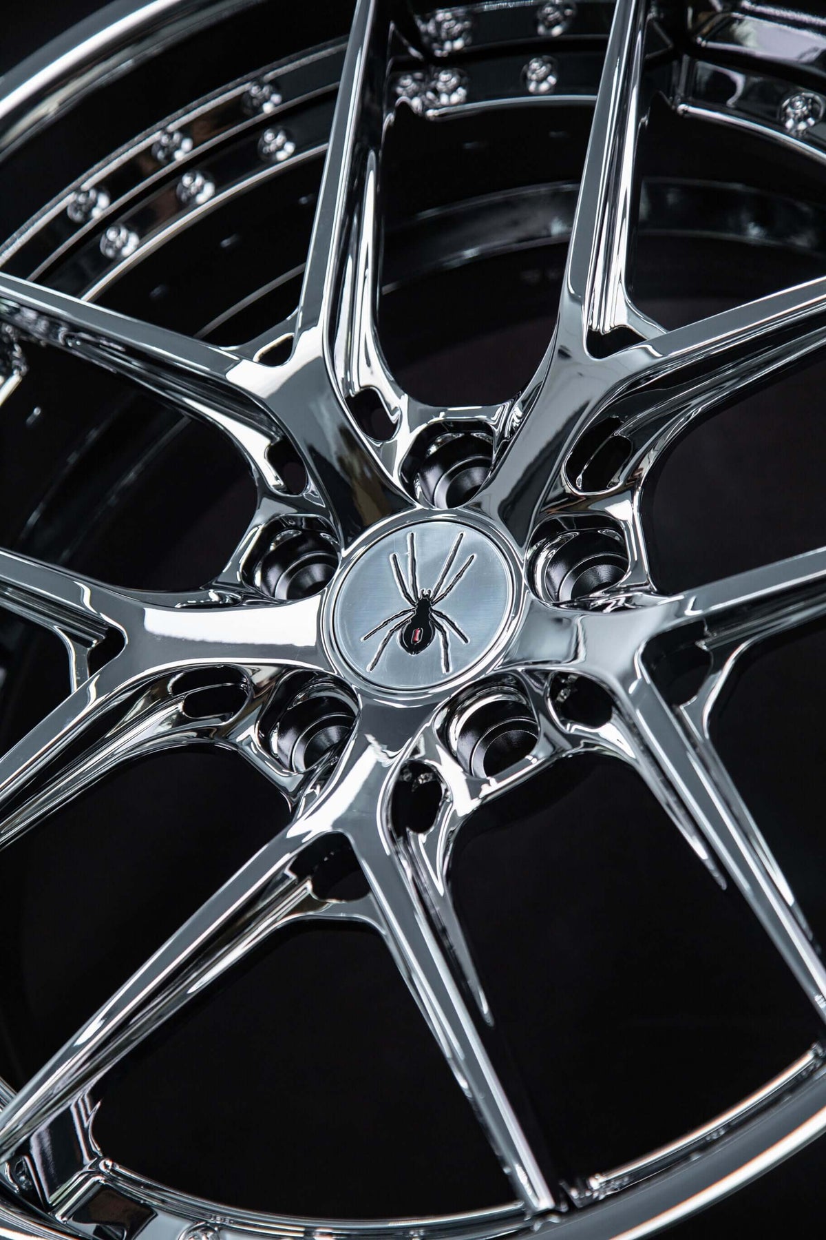 2012 Chevy Camaro SS Custom Deep Dish Chrome Forged Wheels: RV-DR08D