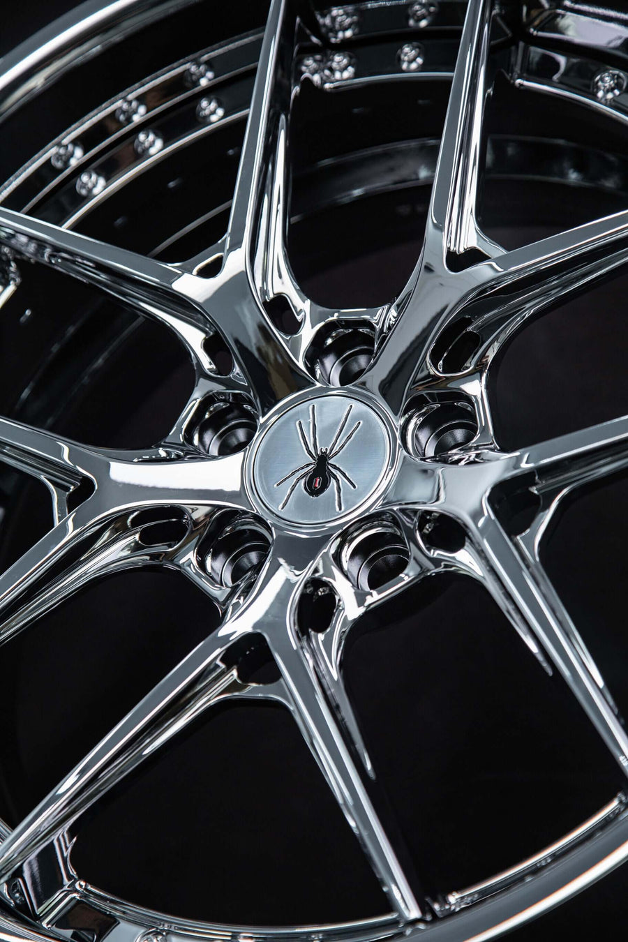 2012 Chevy Camaro SS Custom Deep Dish Chrome Forged Wheels: RV-DR08D