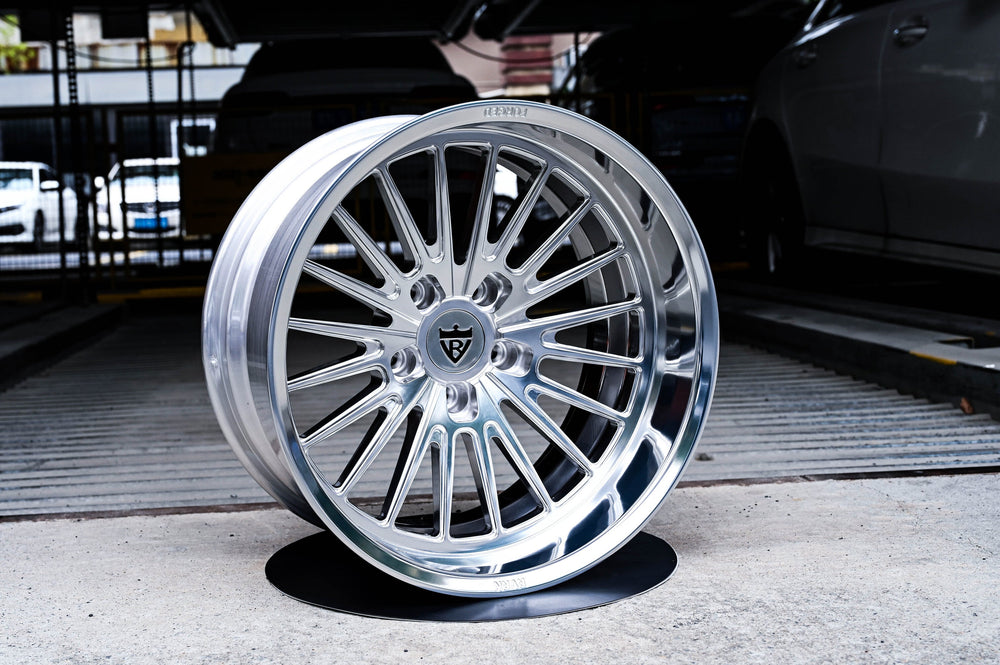 2012 Jeep Wrangler on RVRN RV-HR01 forged wheels in Polished (photo 03)