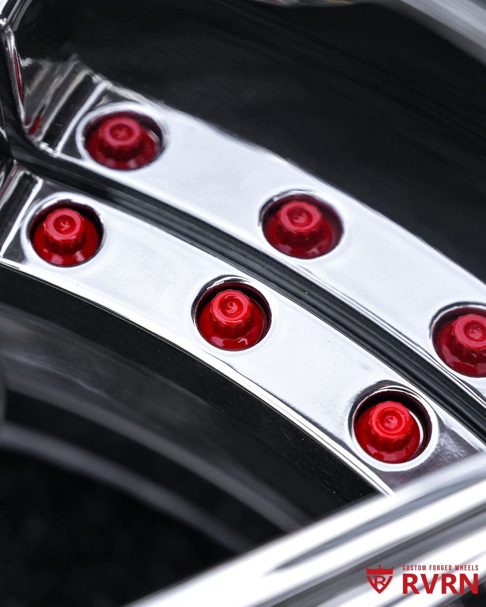 Design your own wheels: RM-01 chrome 2-piece forged wheel for Campagna T-Rex 2014 model.