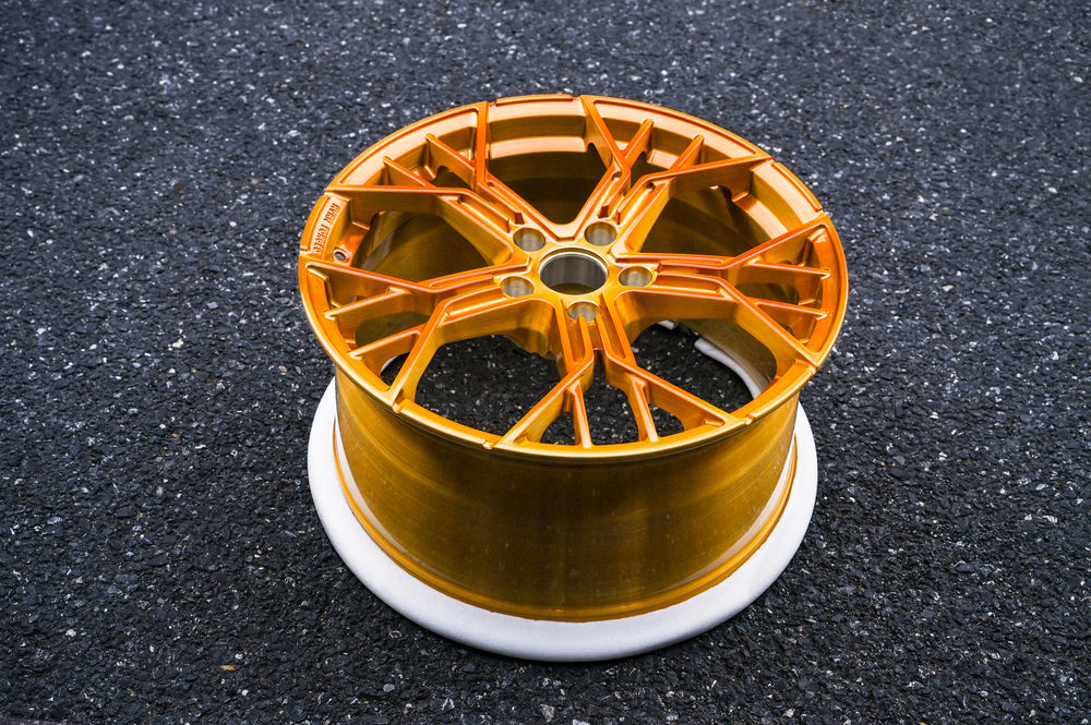 2014 Chevrolet Corvette C7 on RVRN RV-MB704 forged wheels in Transparent Copper (photo 04)