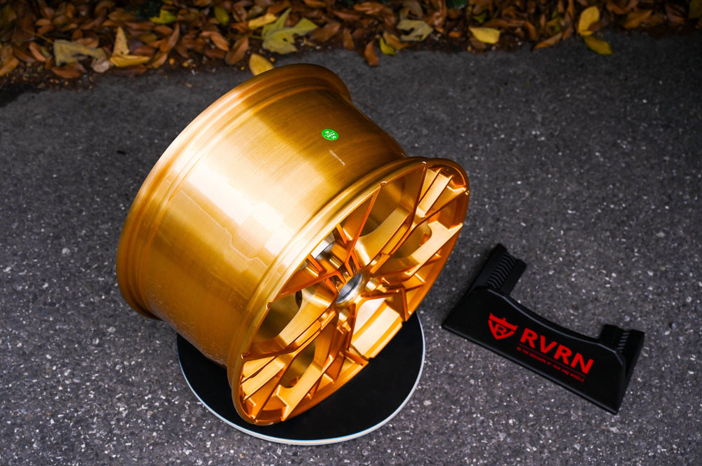 2014 Chevrolet Corvette C7 on RVRN RV-MB704 forged wheels in Transparent Copper (photo 07)