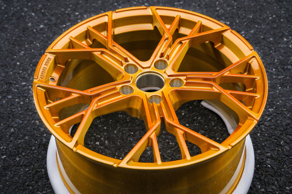 2014 Chevrolet Corvette C7 on RVRN RV-MB704 forged wheels in Transparent Copper (photo 08)