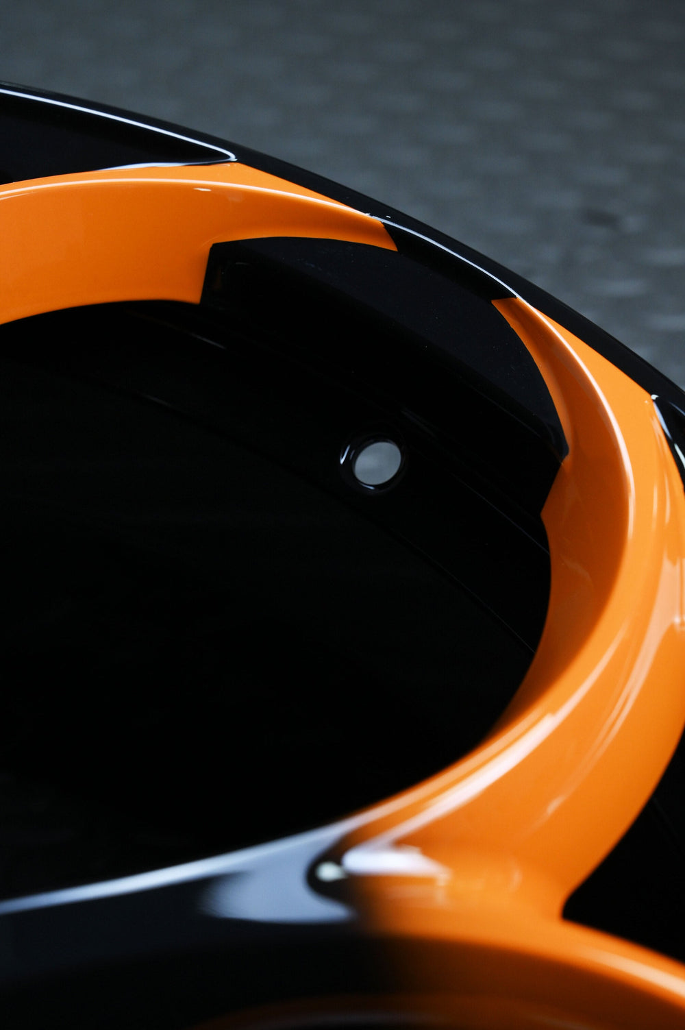 2014 Corvette C7 on RVRN RV-MS016 forged wheels in Black and Orange Gradient Spoke with Gloss Black Barrel (photo 09)