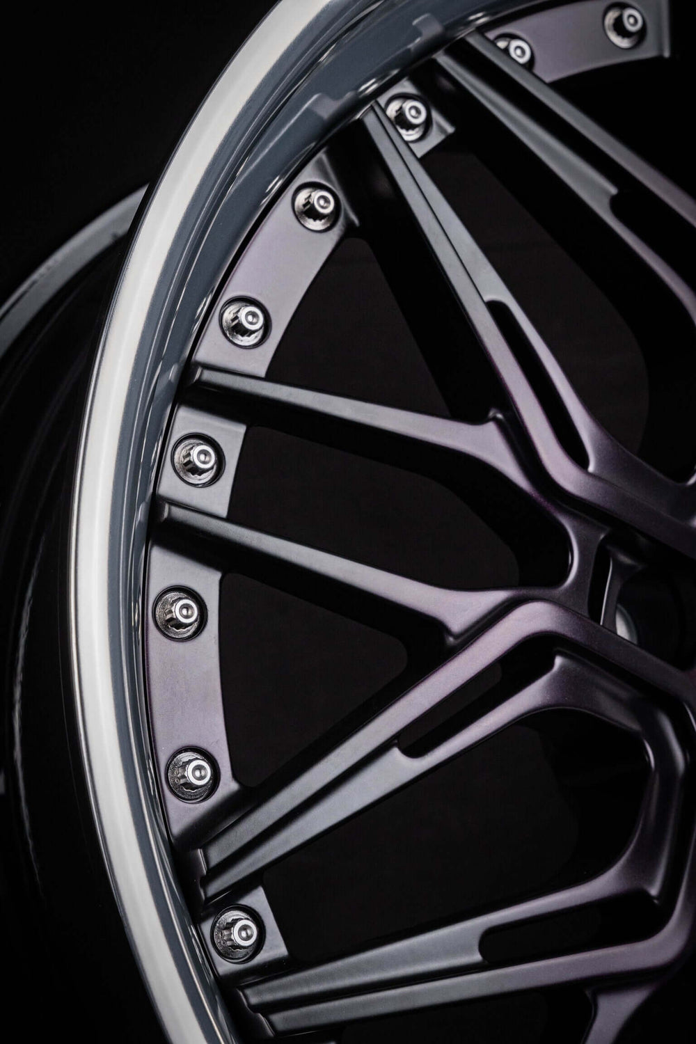 Forged custom color RV-T081 wheels for 2015 Camaro SS