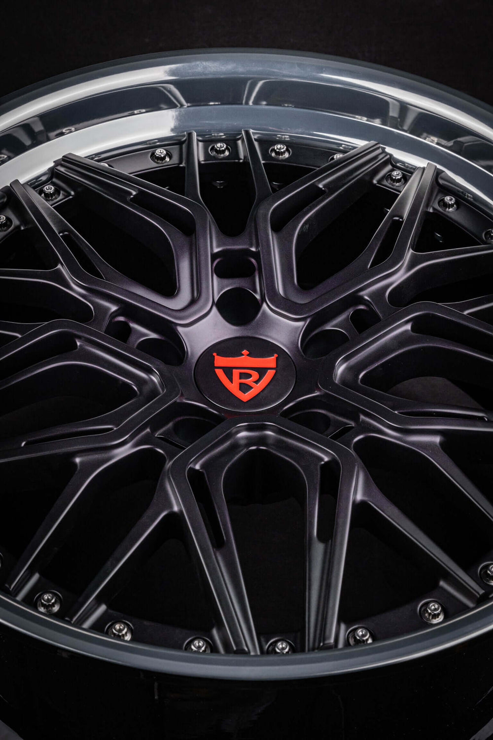 Deep dish RV-T081 forged wheels for 2015 Camaro SS