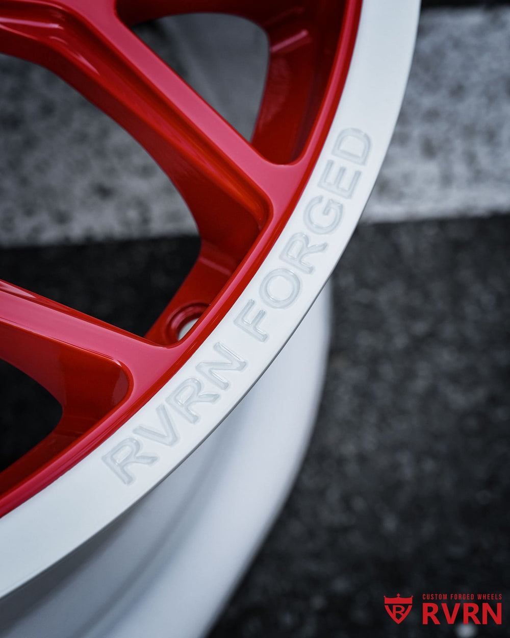 Performance forged wheels for Corvette C7 Stingray by RVRN Wheels combining lightweight engineering and aggressive custom styling.