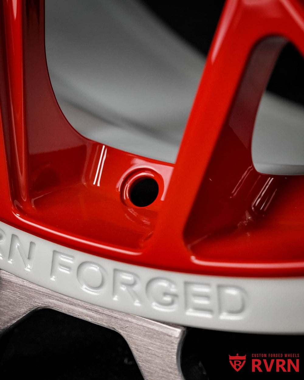 1 piece forged wheels Corvette setup for 2015 C7 Stingray with staggered 18x8.5 front and 19x10 rear fitment.