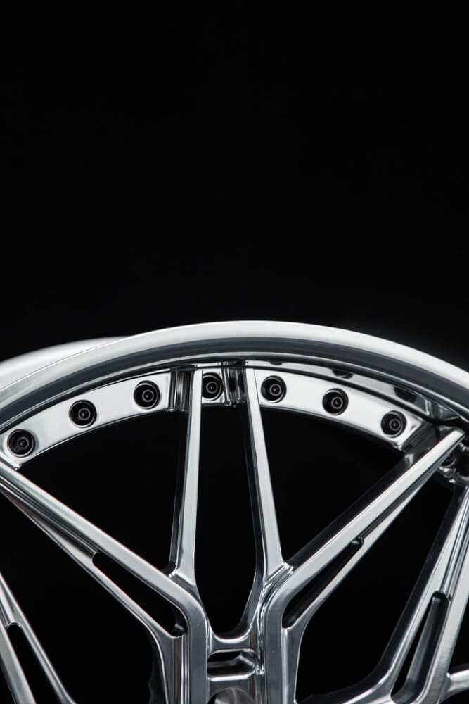 2-piece forged wheels for 2015 Corvette C7 Z06 – side profile