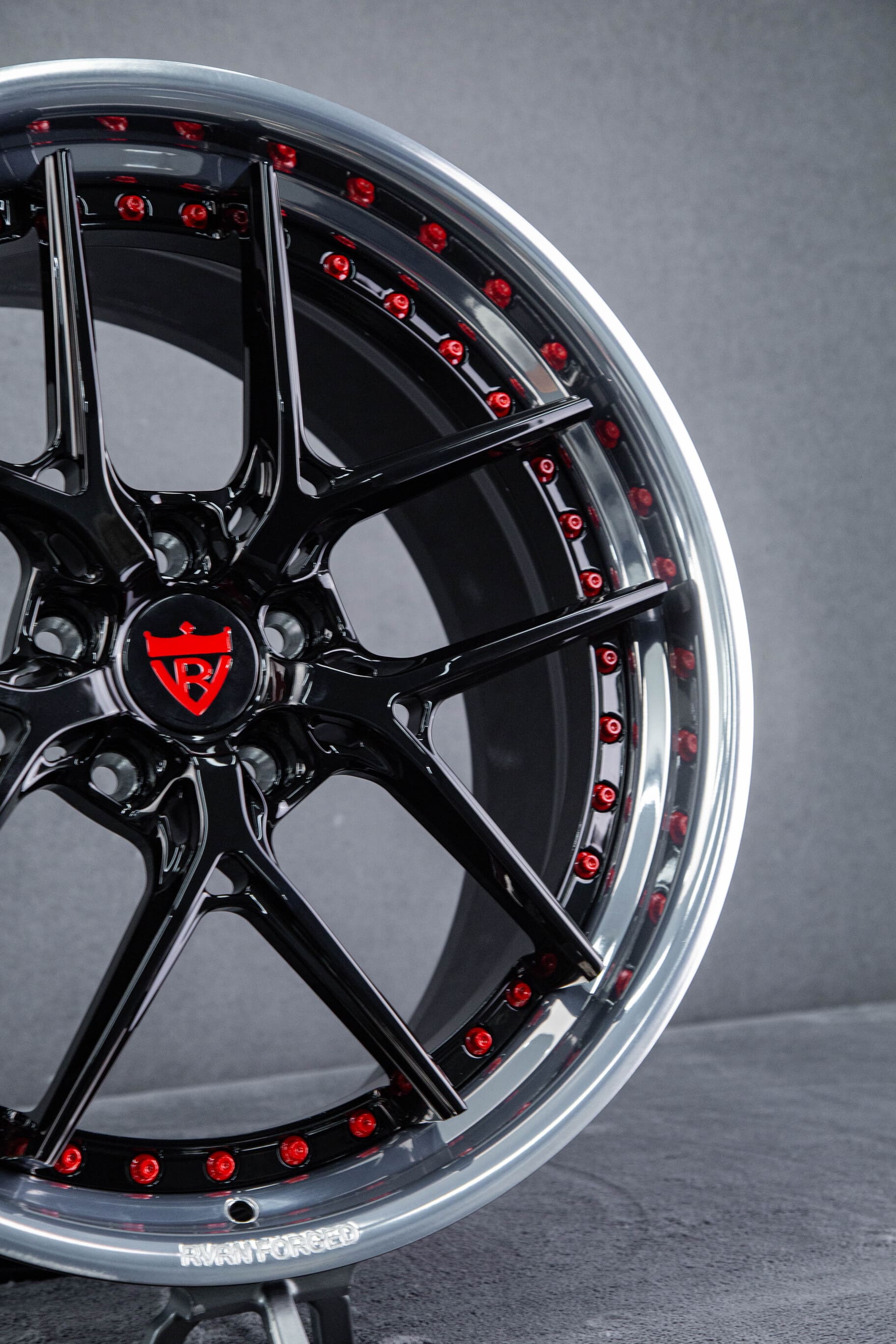 C7 Corvette Z51 Forged Black Wheels | RV-DR08D by RVRN – RVRN WHEELS