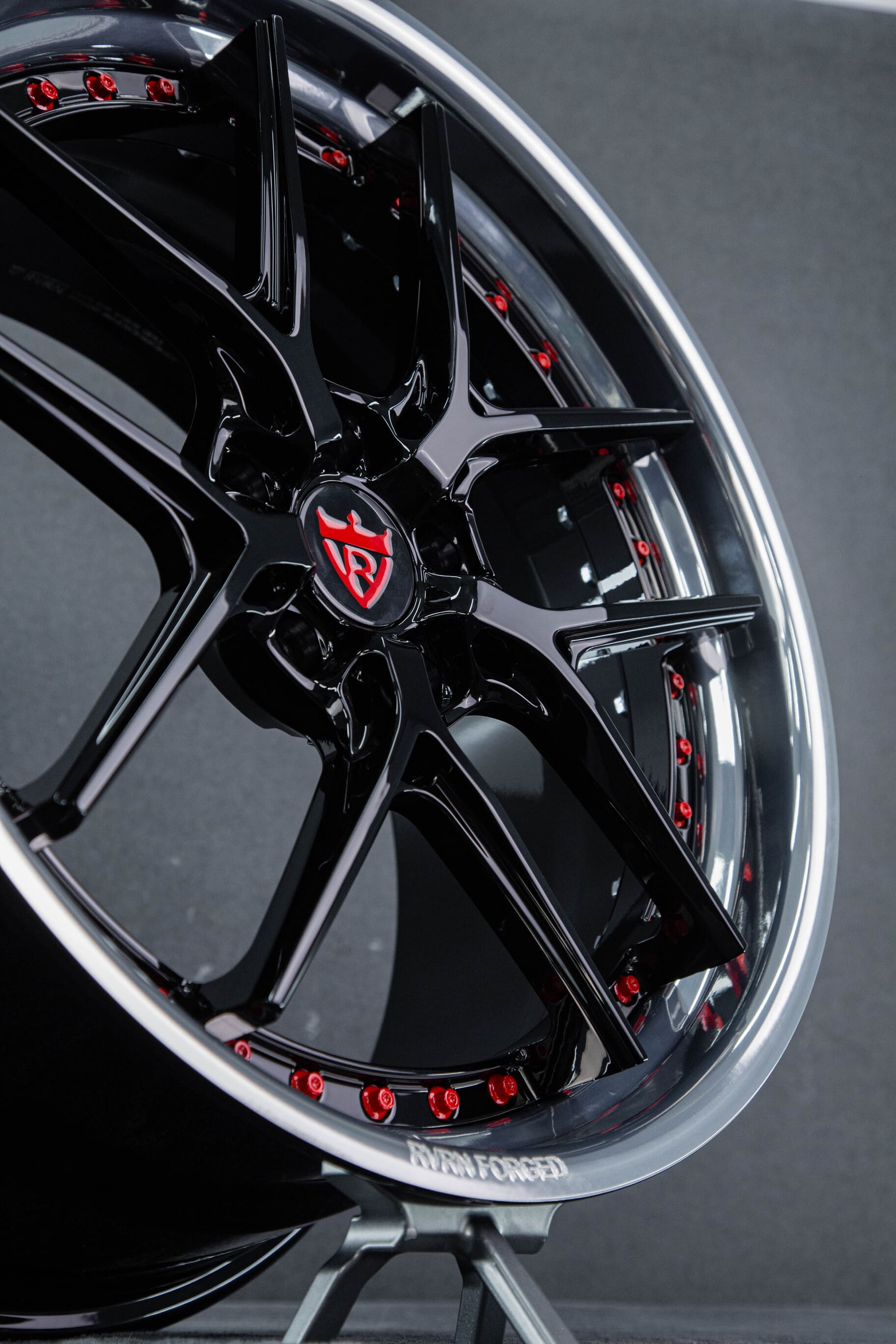 C7 Corvette Z51 Forged Black Wheels | RV-DR08D by RVRN – RVRN WHEELS