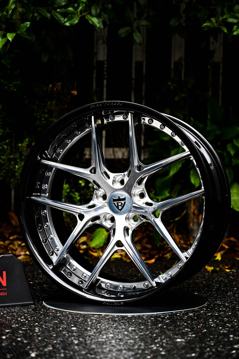 	Lip depth of RV-DR08D forged wheels for Maserati