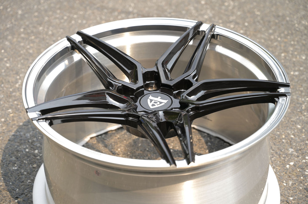 Staggered forged wheel setup – 20x9.5 and 20x11 for Porsche Panamera