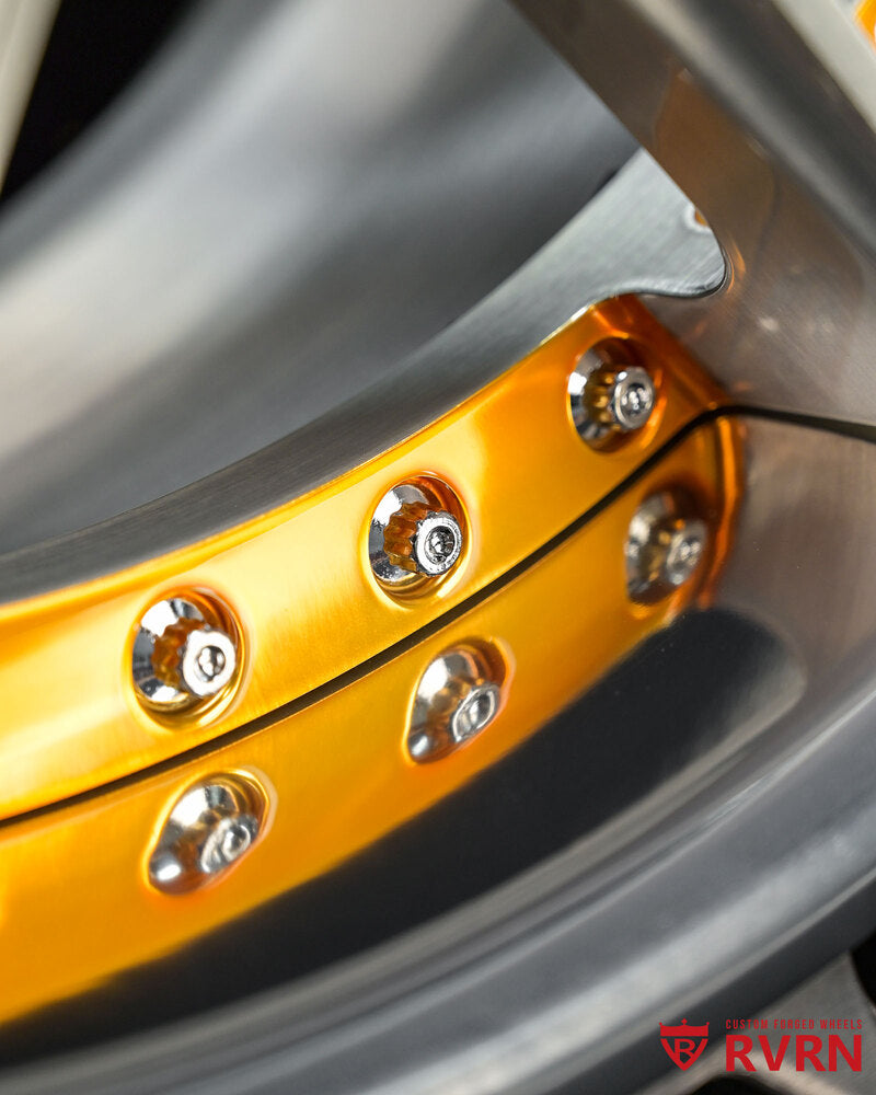 Aftermarket forged wheels RV-DR08D fit Corvette C7 and C8