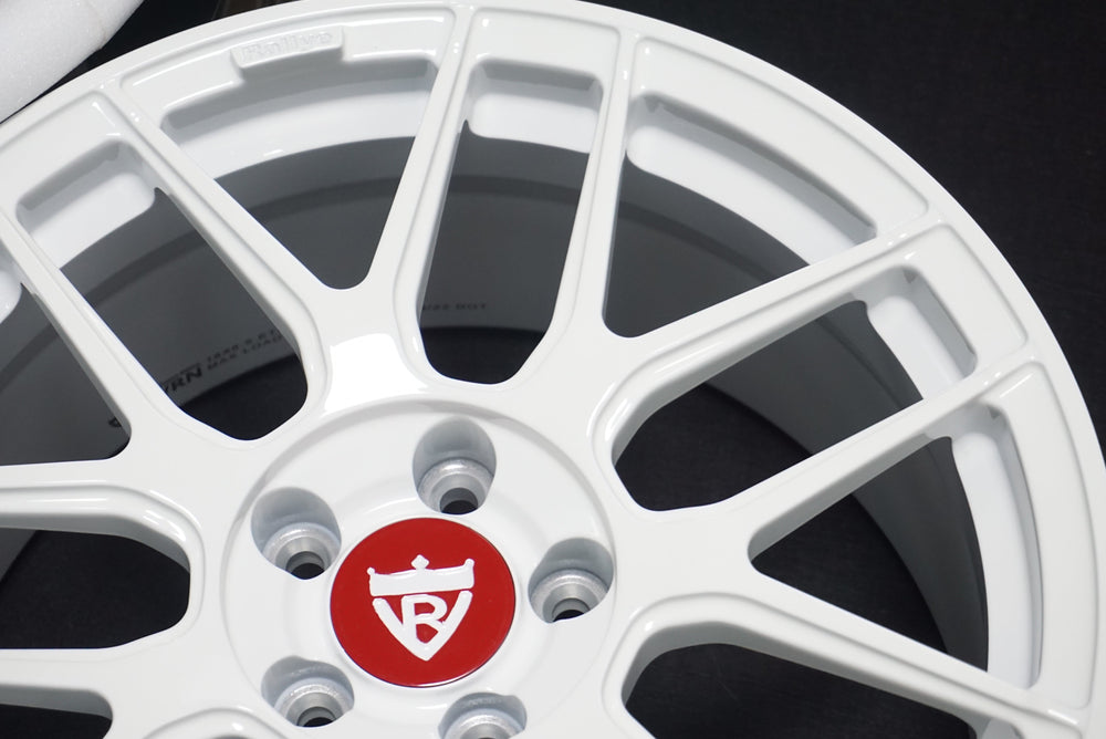 2015 Dodge Dart on RVRN RV-MM061 forged wheels in Straight White Spokes with Straight White Rims (photo 01)