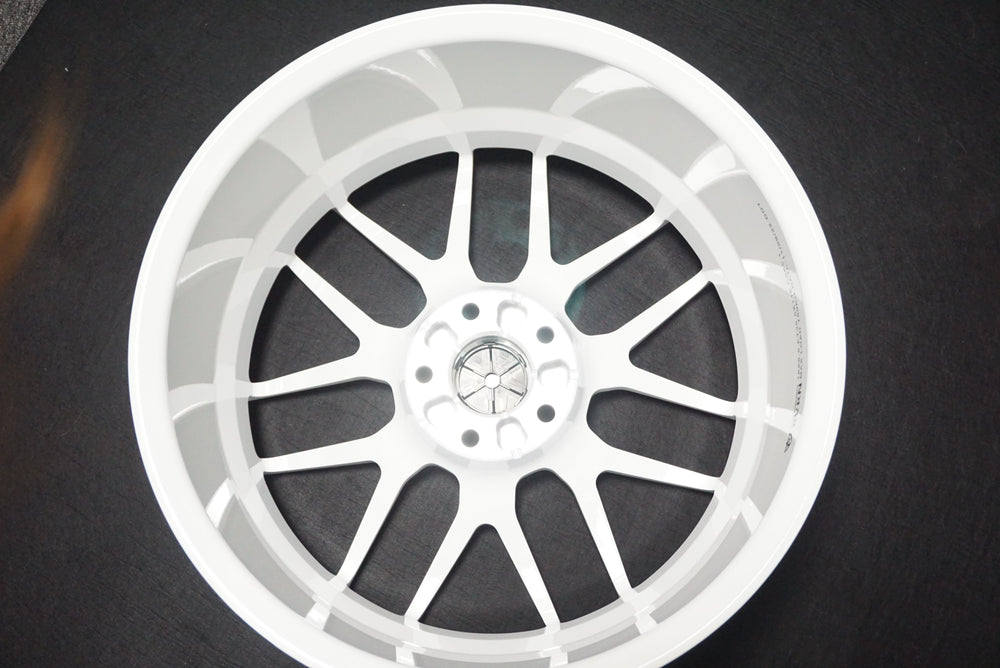 2015 Dodge Dart on RVRN RV-MM061 forged wheels in Straight White Spokes with Straight White Rims (photo 07)