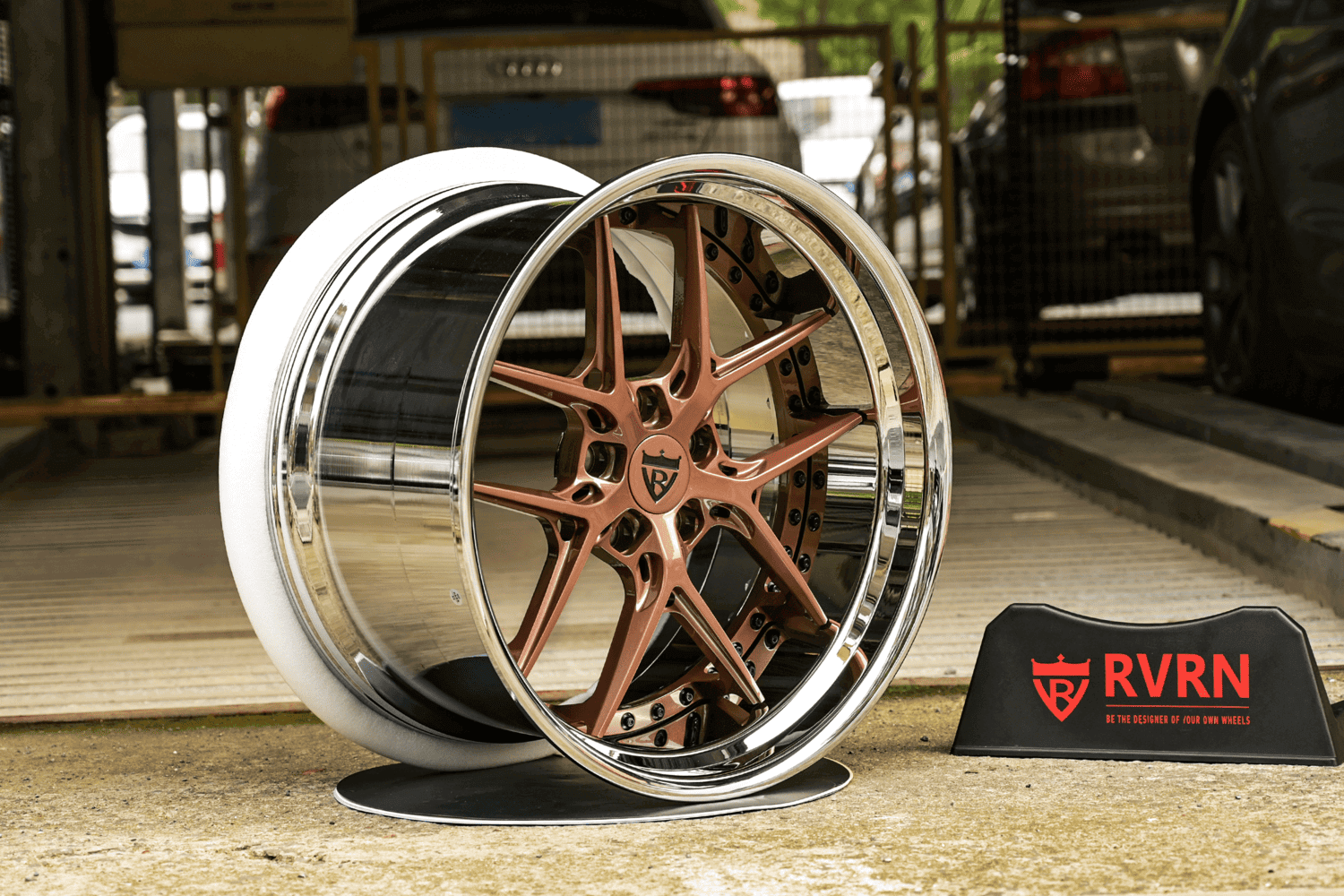 2016 BMW M5 Deep Dish Chrome & Purple Forged Wheels RV-DR08D – RVRN WHEELS