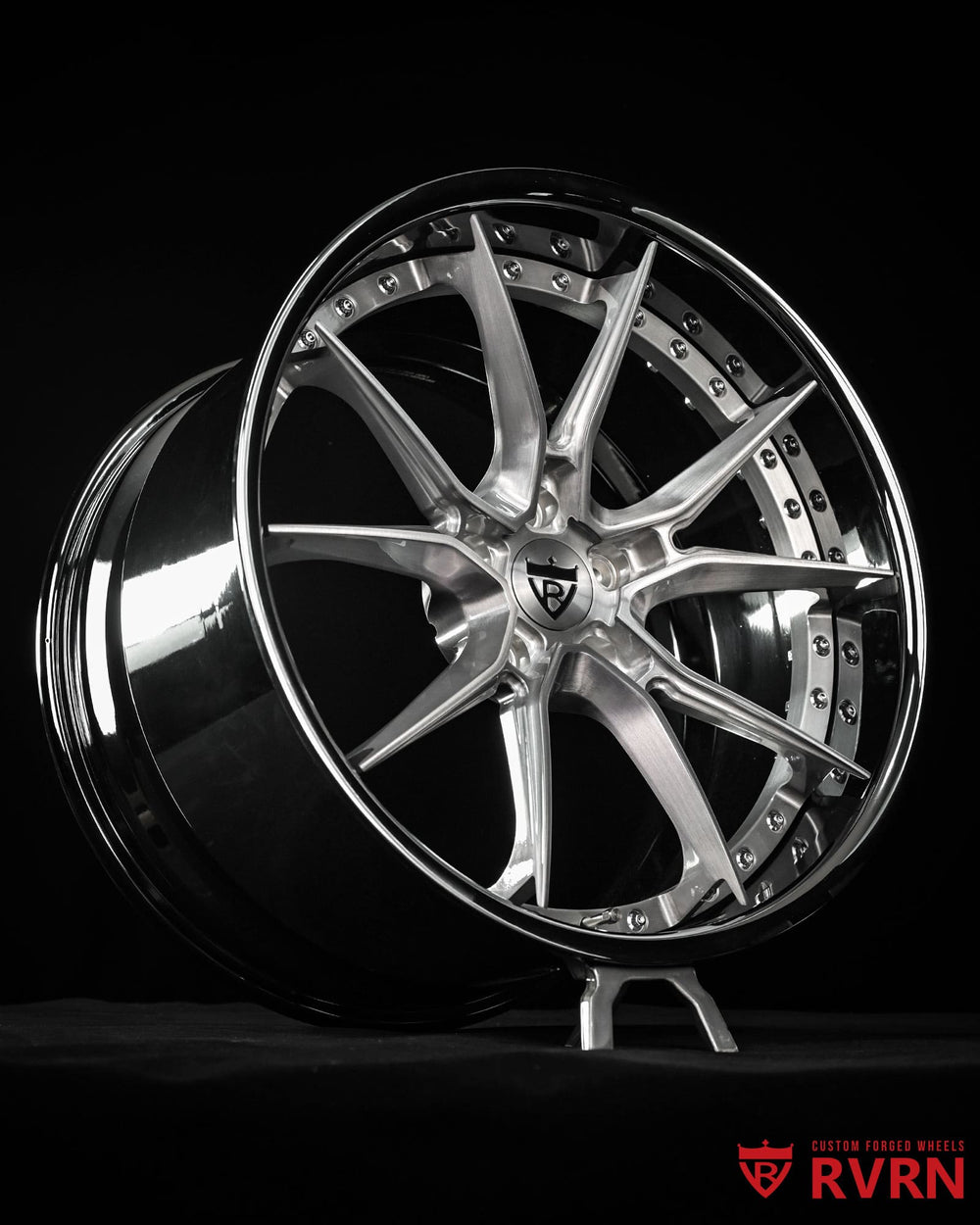 Corvette C7 Z06 wheels RV-DB082 front brake clearance detail forged 20x10.5 performance fit.