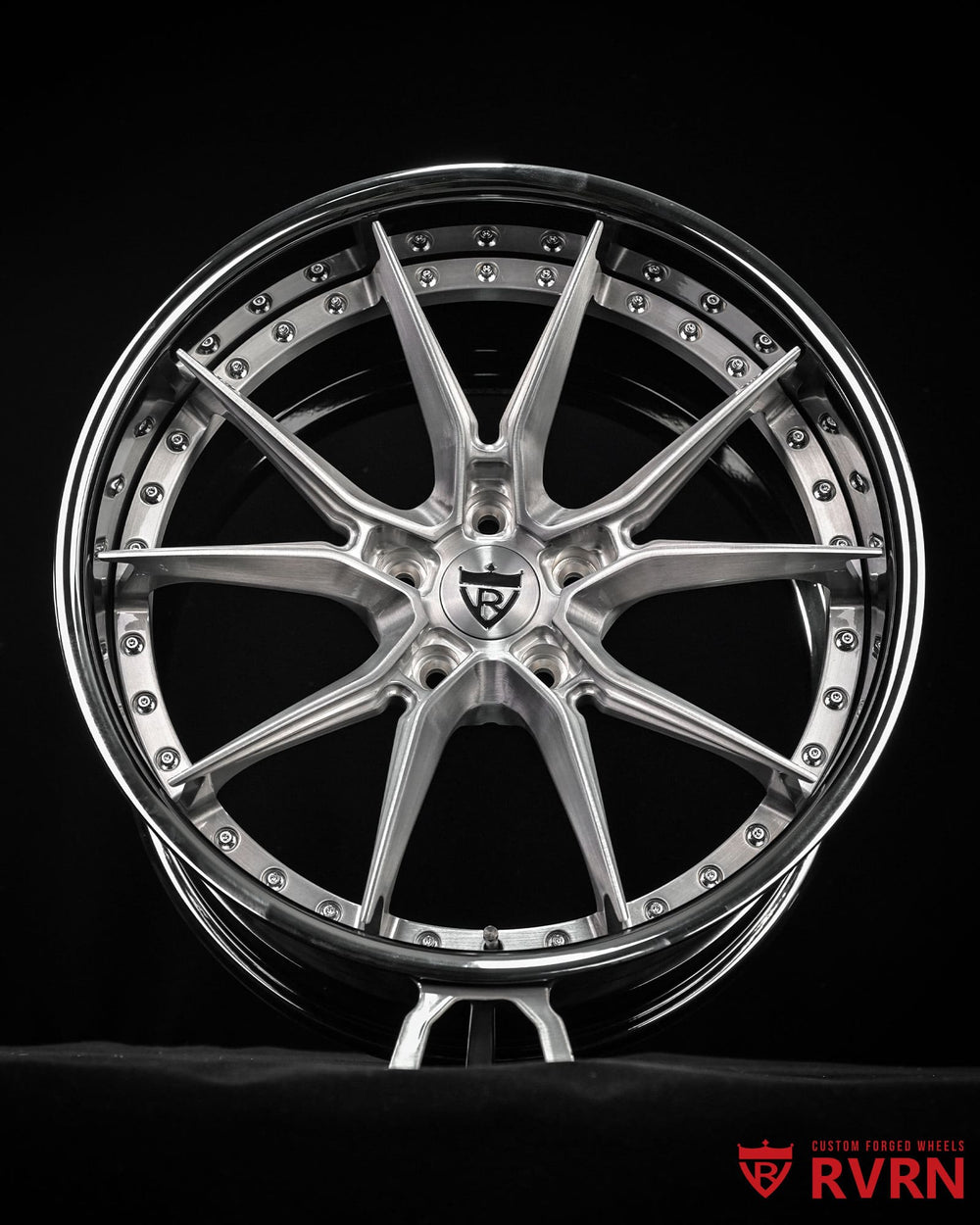Corvette C7 Z06 wheels RV-DB082 track-inspired stance setup with forged 20-inch performance design.