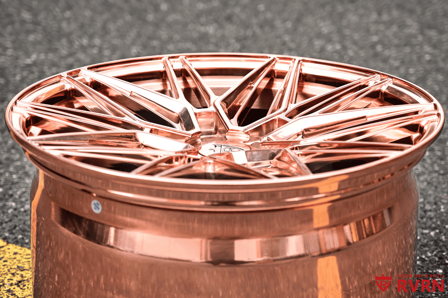 C7 Z06 Rose Gold Wheels | Custom Forged by RVRN Wheels – RVRN WHEELS