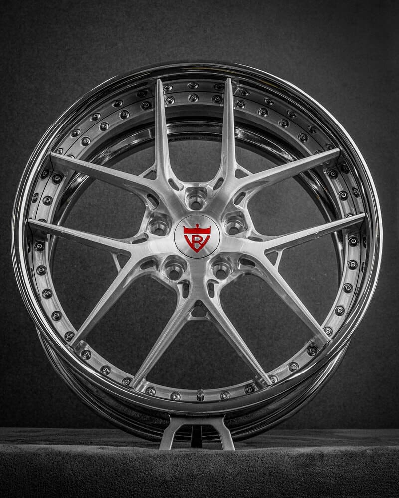 2016 Corvette C7 Z51 Custom Deep Dish Chrome Forged Wheels: RV-DR08