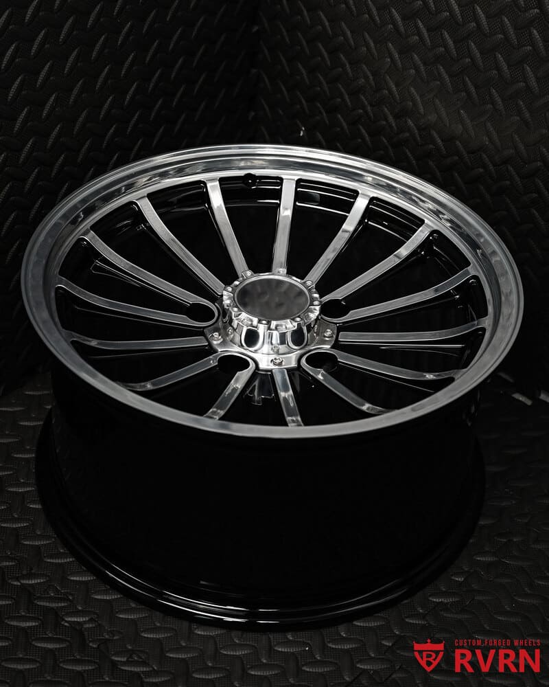 2016 Toyota Tundra Custom Concave Full Face Black Forged Wheels: RV-MR04