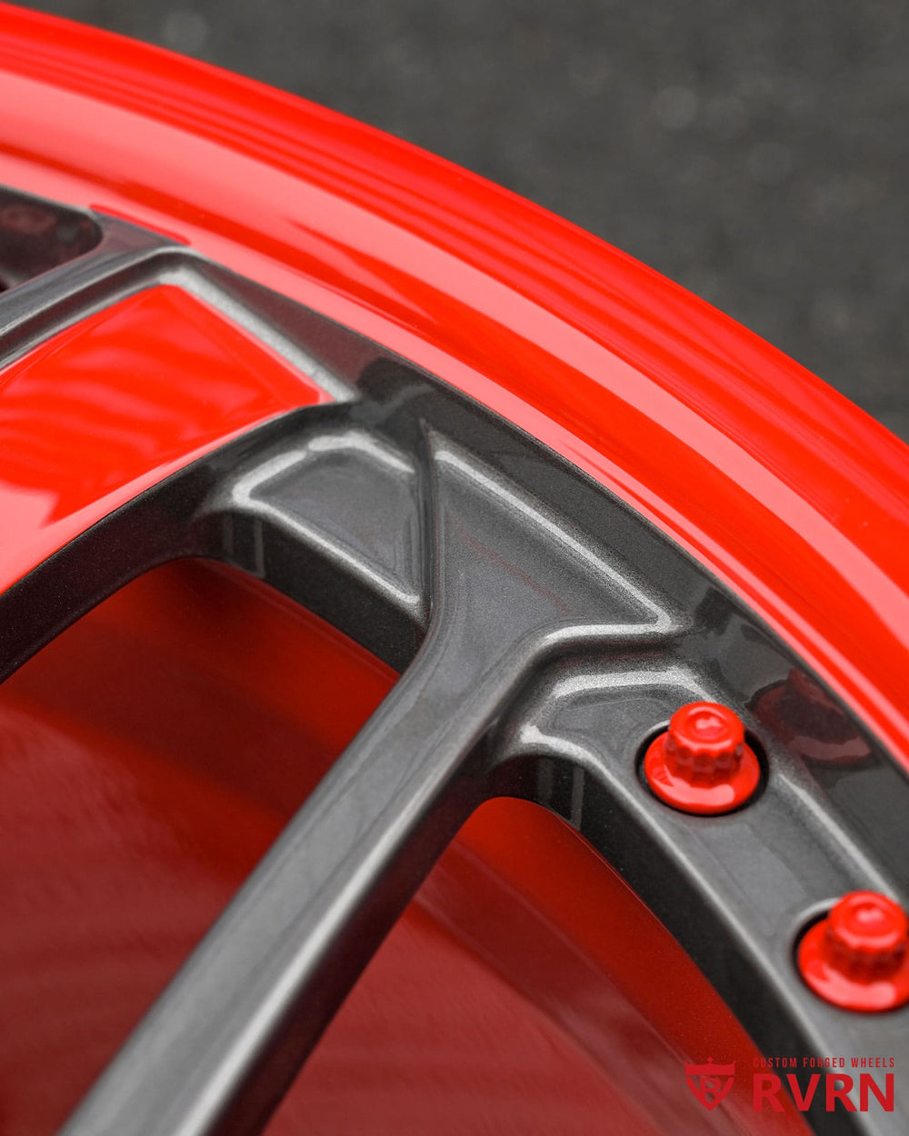 Lightweight Corvette C7 performance wheels with custom forged monoblock construction and aggressive fitment